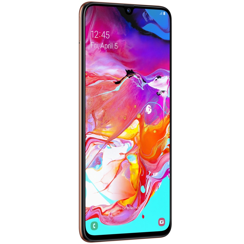 Samsung Galaxy A70 128GB Smartphone koralle