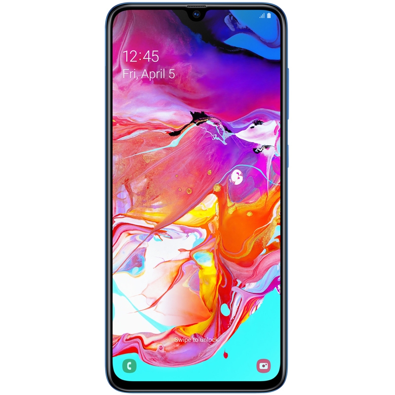 Samsung Galaxy A70 128GB Smartphone blau