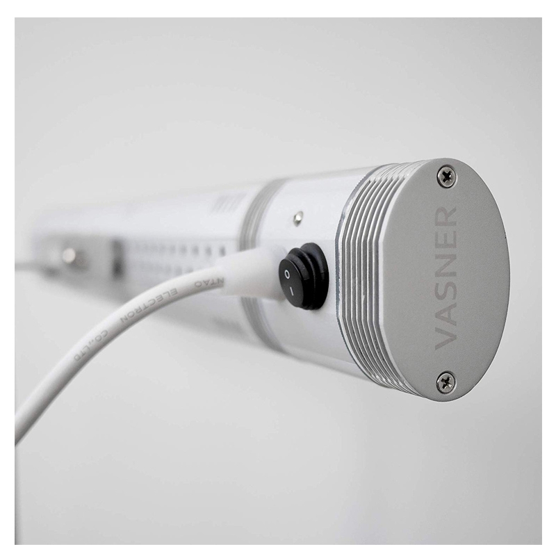 Vasner SlimLine X20 Infrarot-Heizstrahler silber