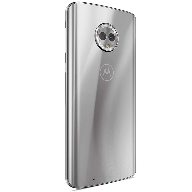 Motorola Moto G6 32GB Smartphone silber