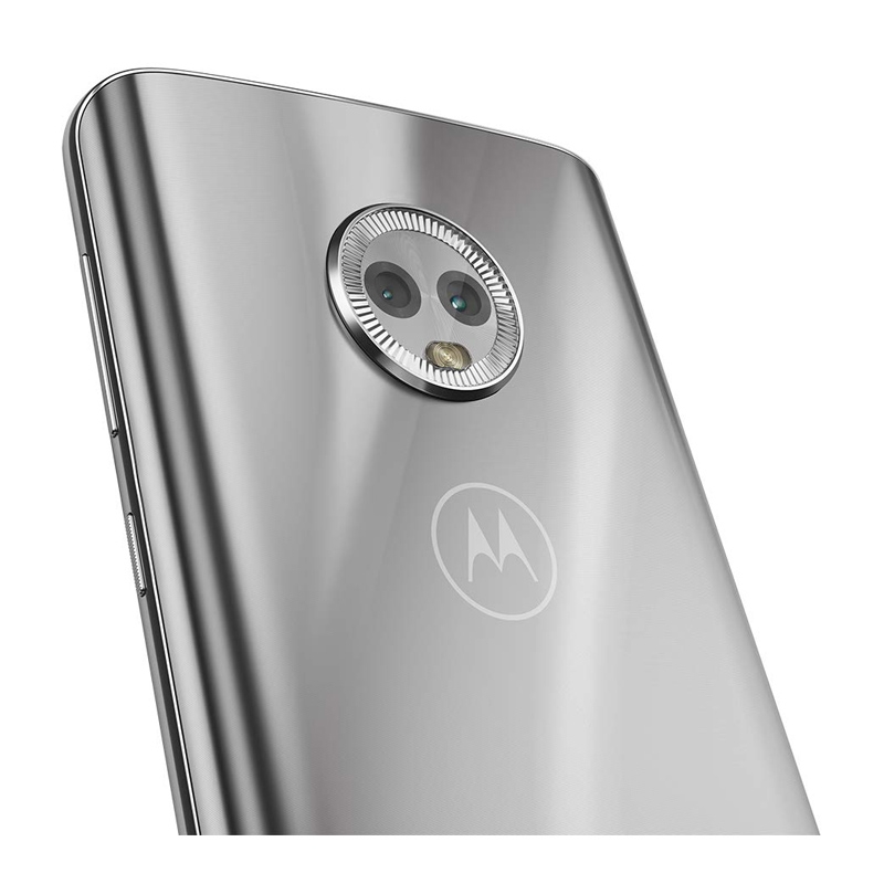 Motorola Moto G6 32GB Smartphone silber