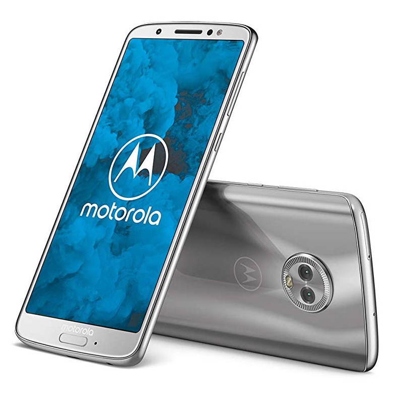 Motorola Moto G6 32GB Smartphone silber