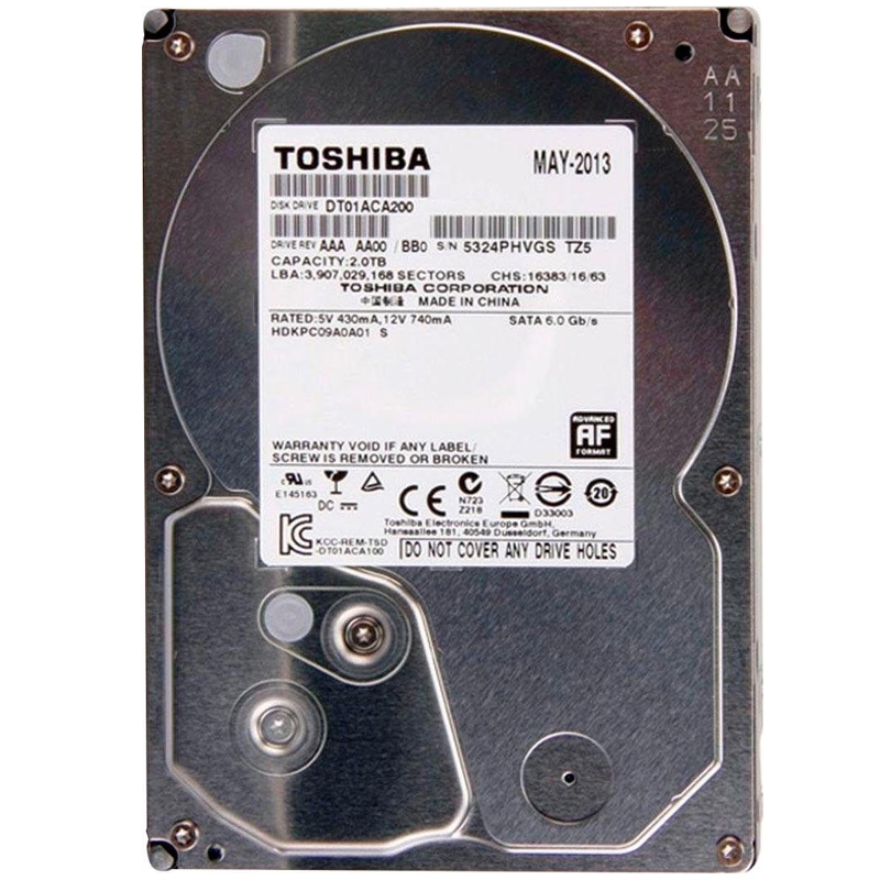 Toshiba DT01ACA200 8.9cm (3.5