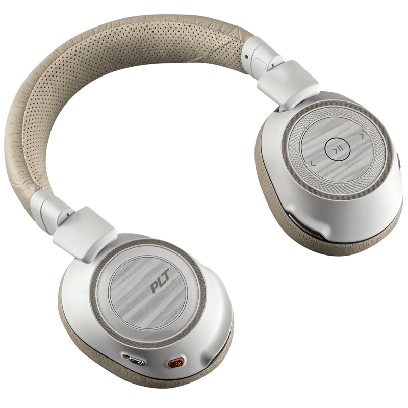 Plantronics Voyager 8200 UC Bluetooth Headset weiss