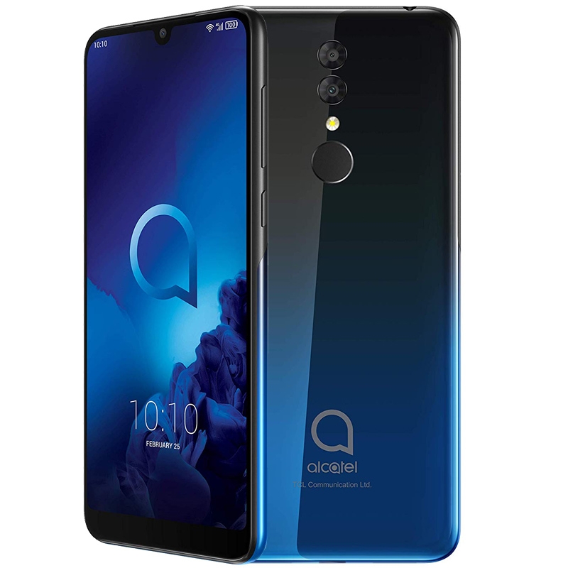 Alcatel 3 5053K 64GB 2019 Dual Sim schwarz blau