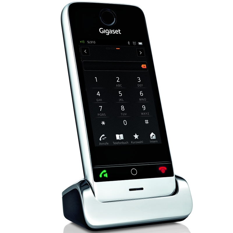 Gigaset SL910H metall/pianoschwarz Schnurlostelefon