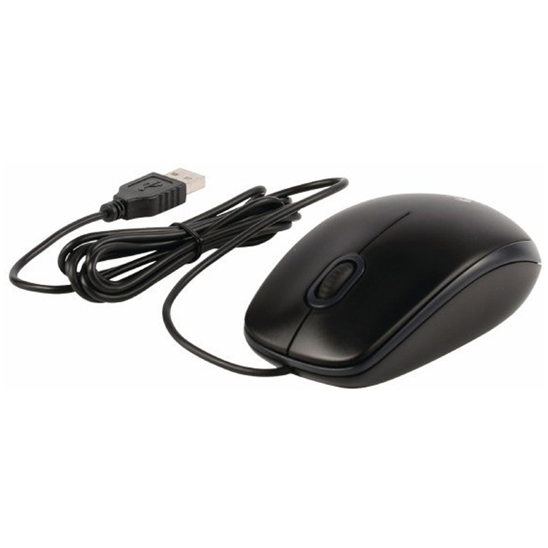 Logitech B100 schwarz Maus