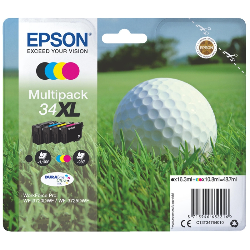 EPSON Tinte Multipack 34XL