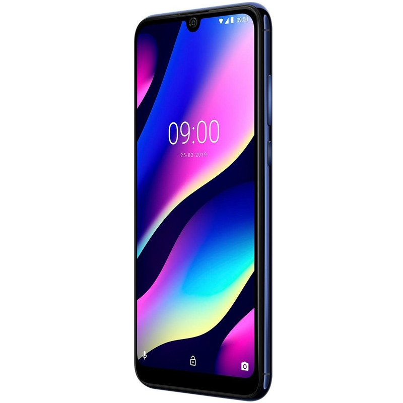Wiko View 3 64GB Smartphone anthrazit blau