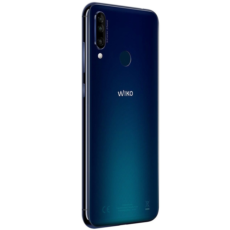 Wiko View 3 64GB Smartphone anthrazit blau