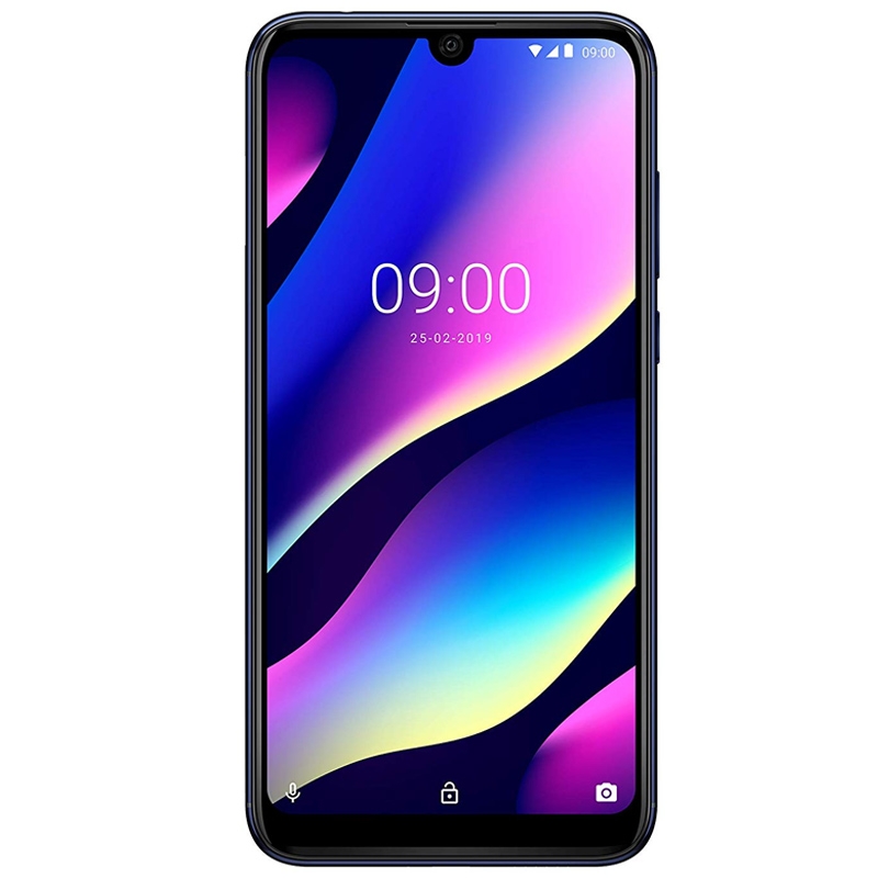 Wiko View 3 64GB Smartphone anthrazit blau