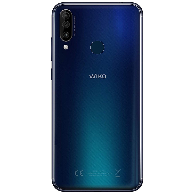 Wiko View 3 64GB Smartphone anthrazit blau