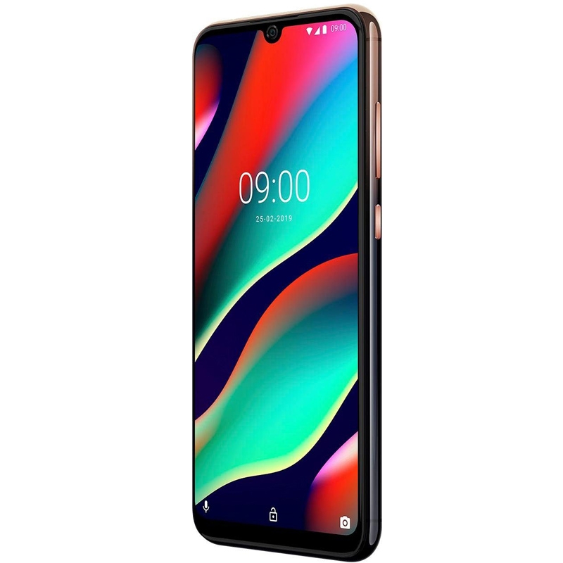 Wiko View 3 Pro 128GB Smartphone anthrazit blau