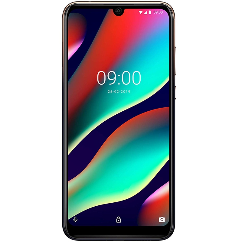 Wiko View 3 Pro 128GB Smartphone anthrazit blau