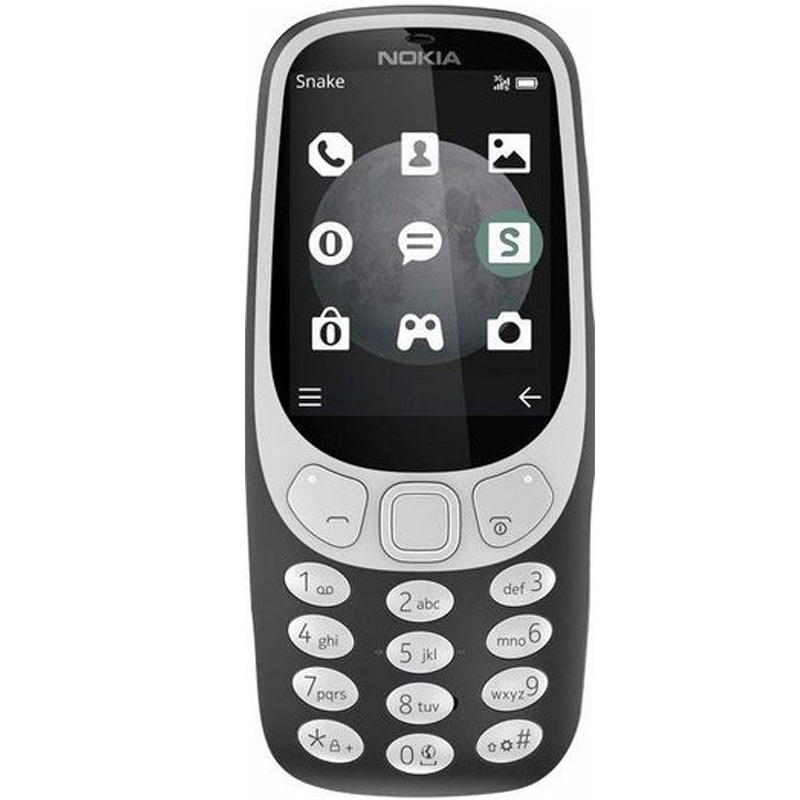 Nokia 3310 Retro Dual-SIM Handy charcoal
