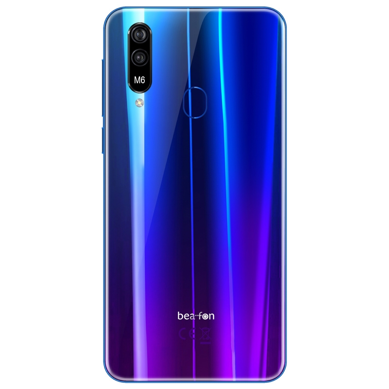 Beafon M6 Senioren Smartphone blau
