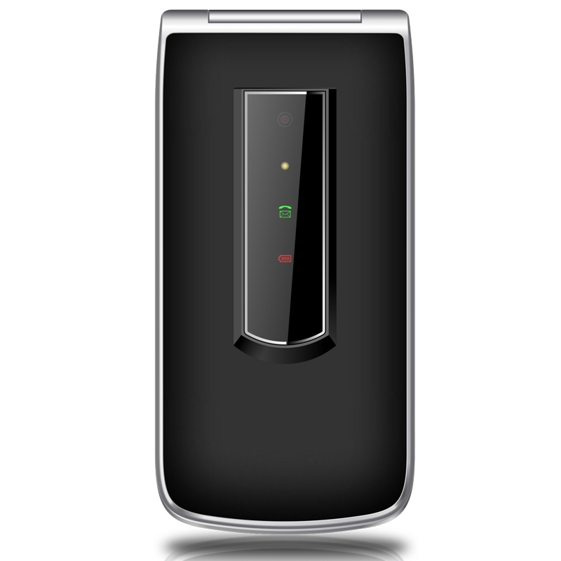 Beafon SL495 Klapp-Handy schwarz/silber