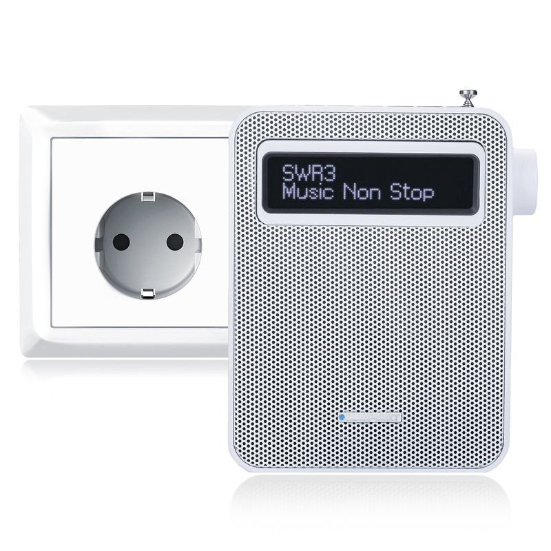Blaupunkt PDB 100 Steckdosen Radio weiß