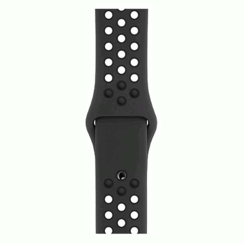 Apple Watch Series 5 GPS 44mm Alu space Grau Nike Sportarmband schwarz
