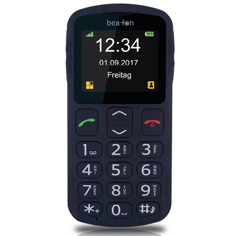 Beafon SL250 Großtasten Handy Black