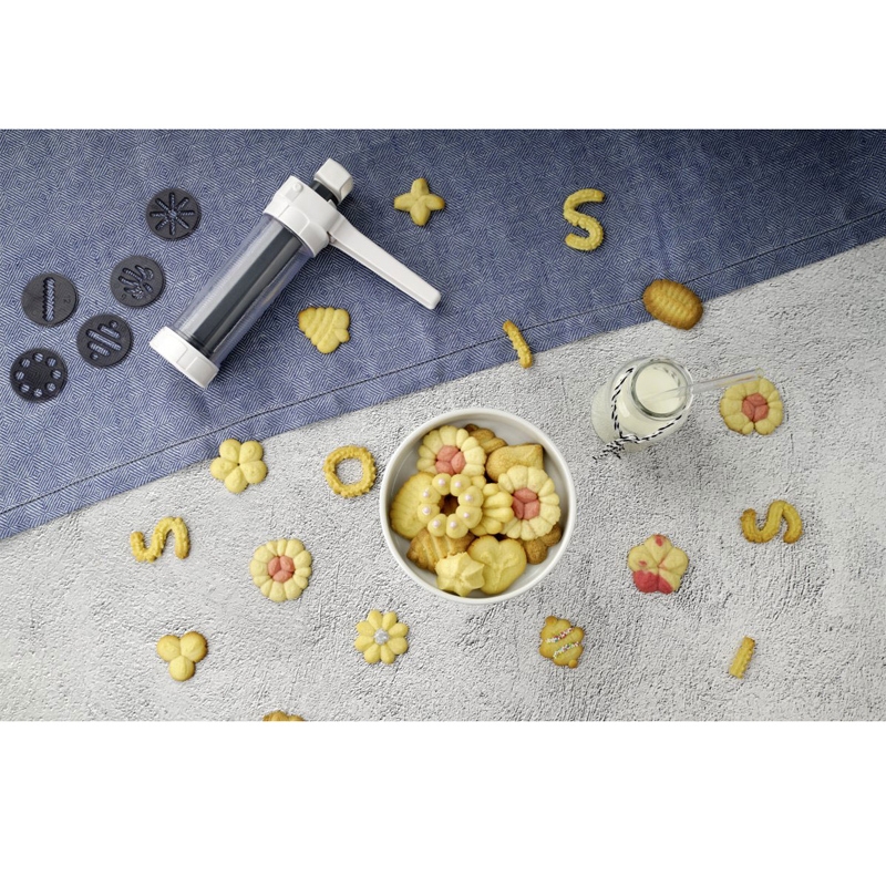 Dr. Oetker Gebäckpresse und Garnierspritze