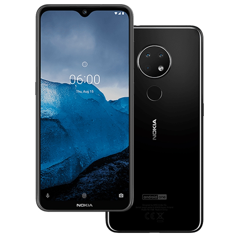 Nokia 6.2 64GB Smartphone ceramic schwarz