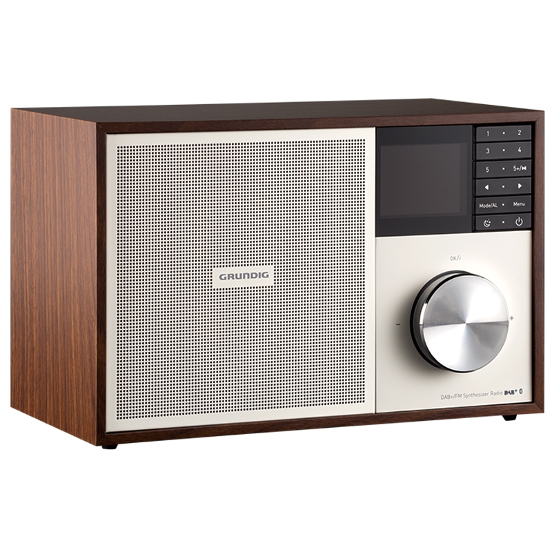 Grundig WTR 3100 BT DAB+ Tischradio braun