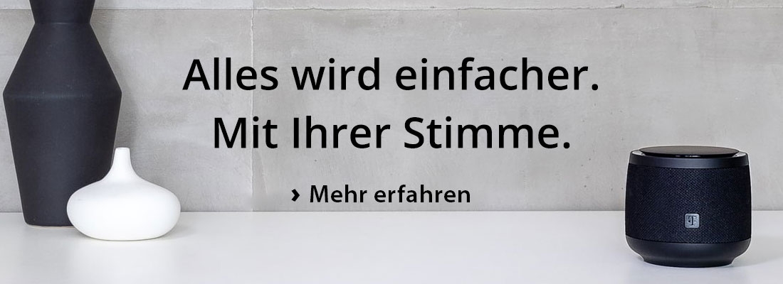 Telekom Magenta Smart Speaker schwarz