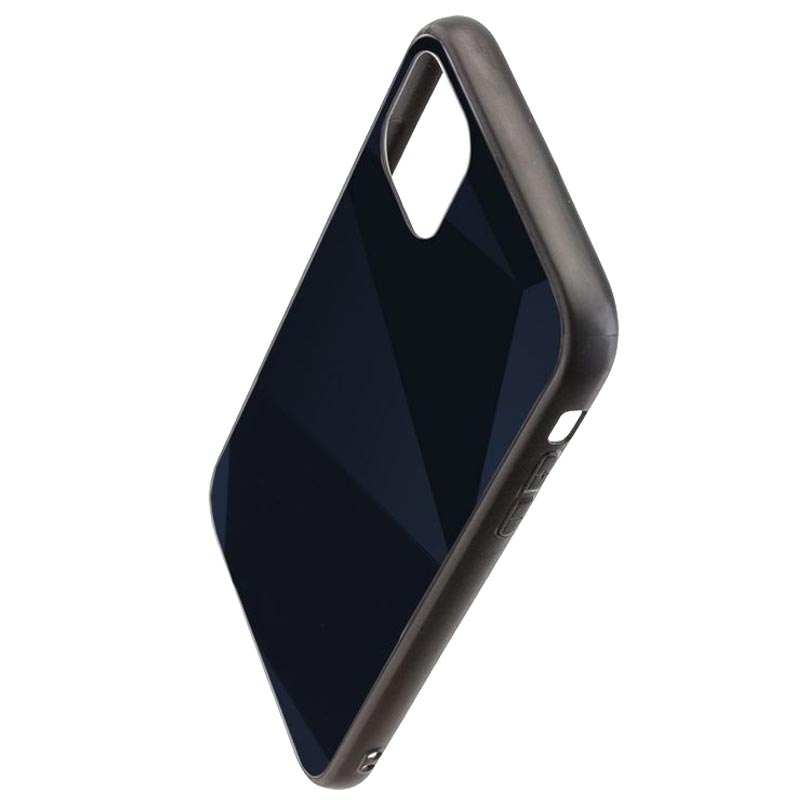 Peter Jäckel COMMANDER Glas Back Cover DIAMOND für Apple iPhone 11 Gray