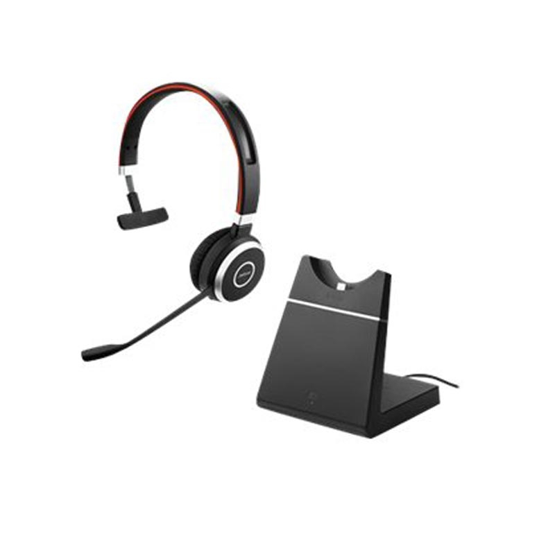 Jabra Evolve 65 MS Mono Bluetooth Headset mit Ladestation