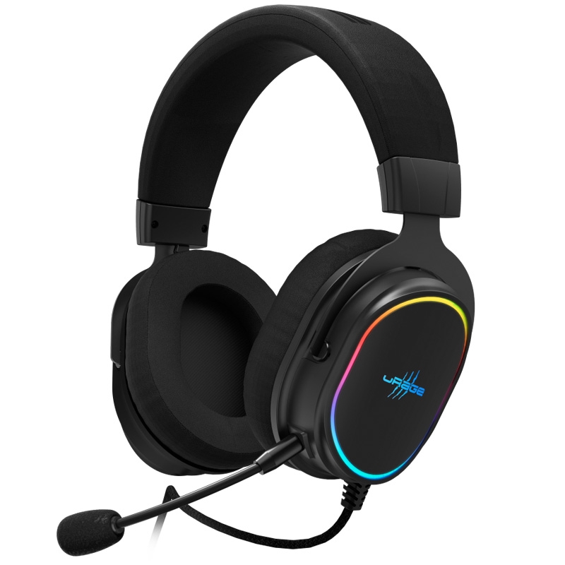 URage SoundZ 800 7.1 Gaming-Headset schwarz