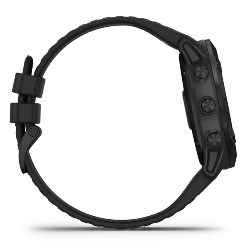 Garmin fenix 6X Pro schwarz mit schwarzem Armband 51mm