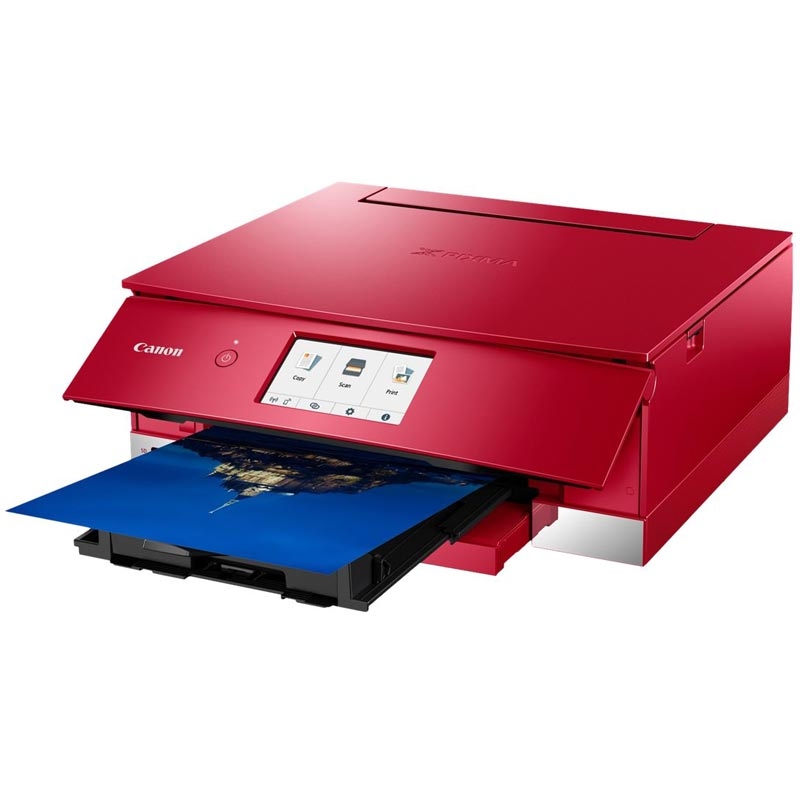 Canon PIXMA TS8352 Farbtintenstrahl-Multifunktionsgerät rot
