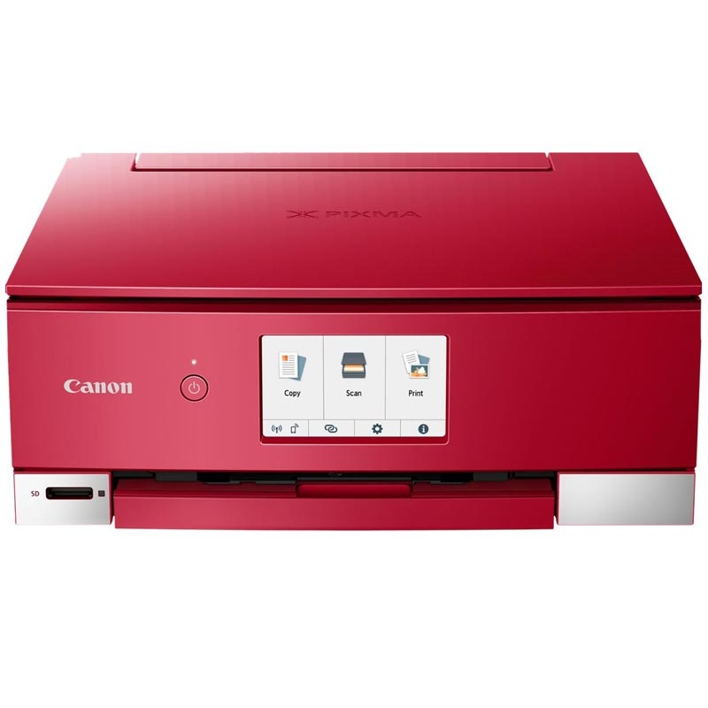 Canon PIXMA TS8352 Farbtintenstrahl-Multifunktionsgerät rot