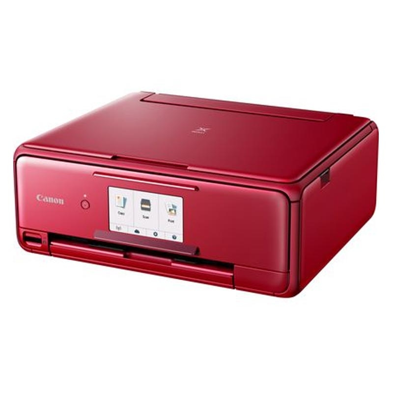 Canon PIXMA TS8152 Farbtintenstrahl-Multifunktionsgerät rot