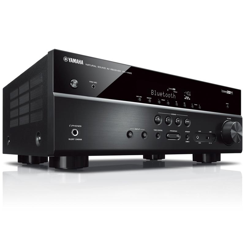 Yamaha RX-V485 MC AV-Receiver schwarz