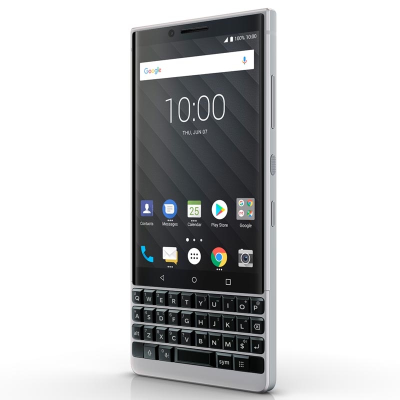 BlackBerry Key2 Single-Sim 64 GB silber