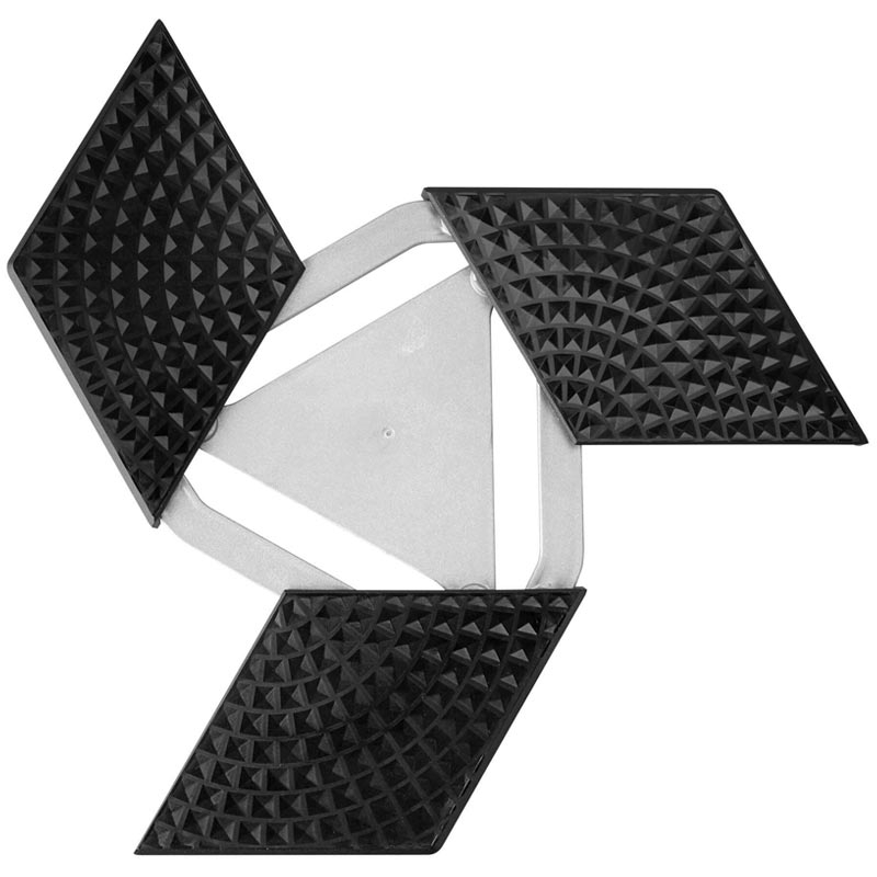 Stanley Rogers Untersetzer Kinematik, 3-teilig, schwarz