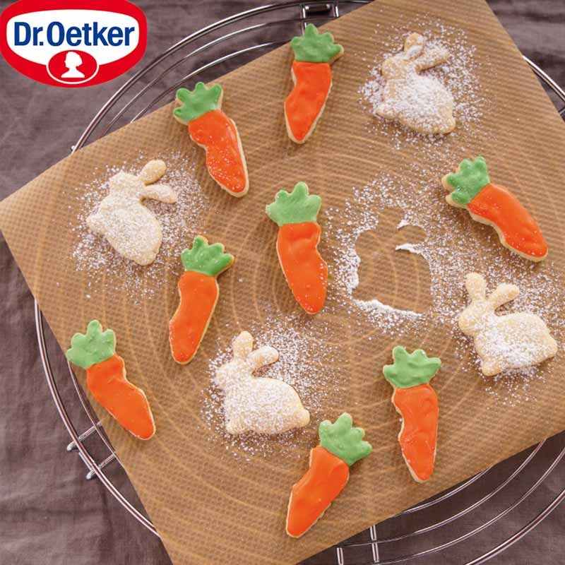 Dr. Oetker Ausstecher ''Hase & Karotte'', 2er-Set
