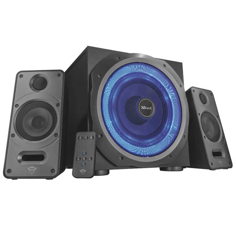 Trust GXT 688 Torro Beleuchtetes 2.1 Lautsprecher Set