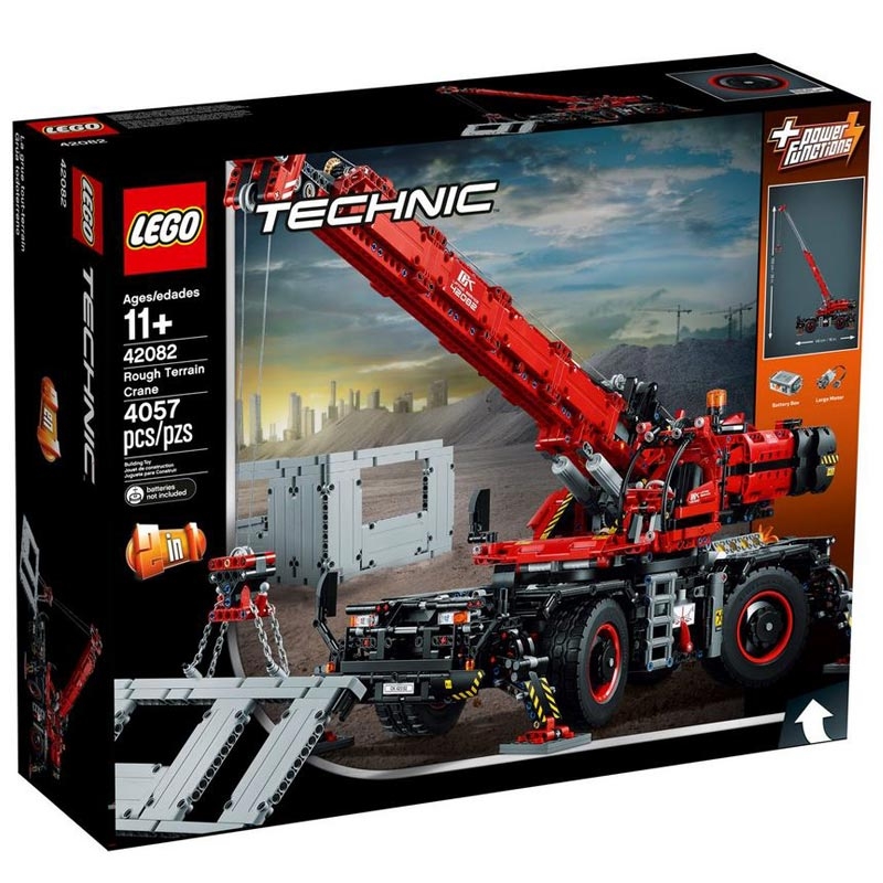 LEGO Technic 42082 Geländegängiger Kranwagen
