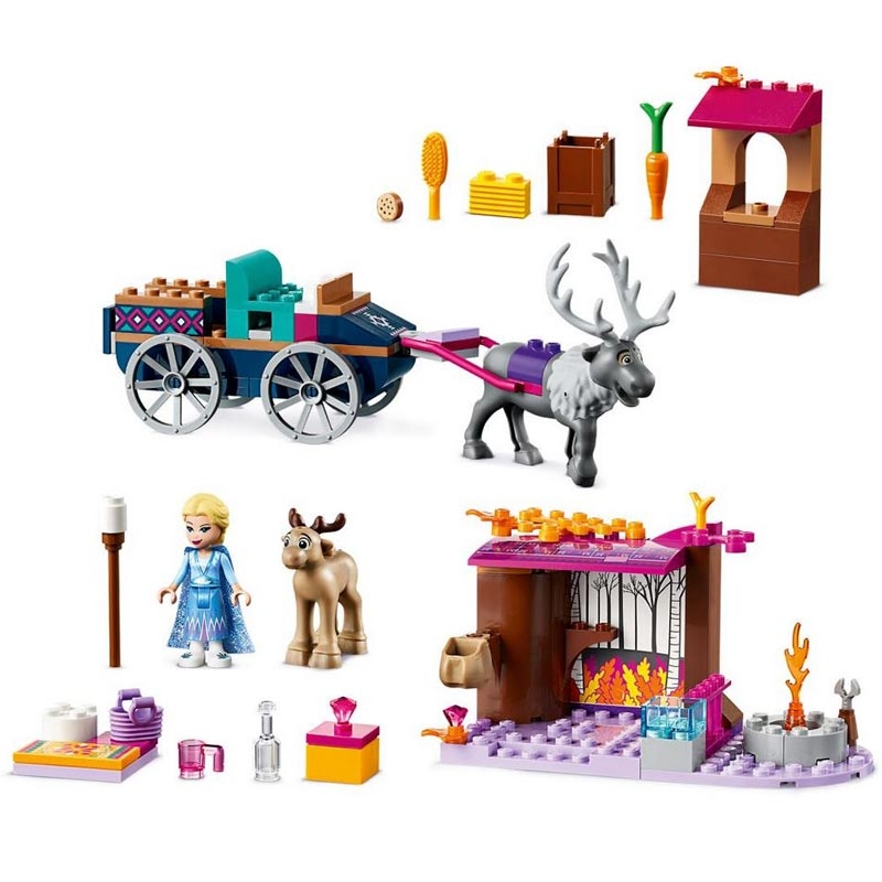 LEGO Disney 41166 Elsa und die Rentierkutsche