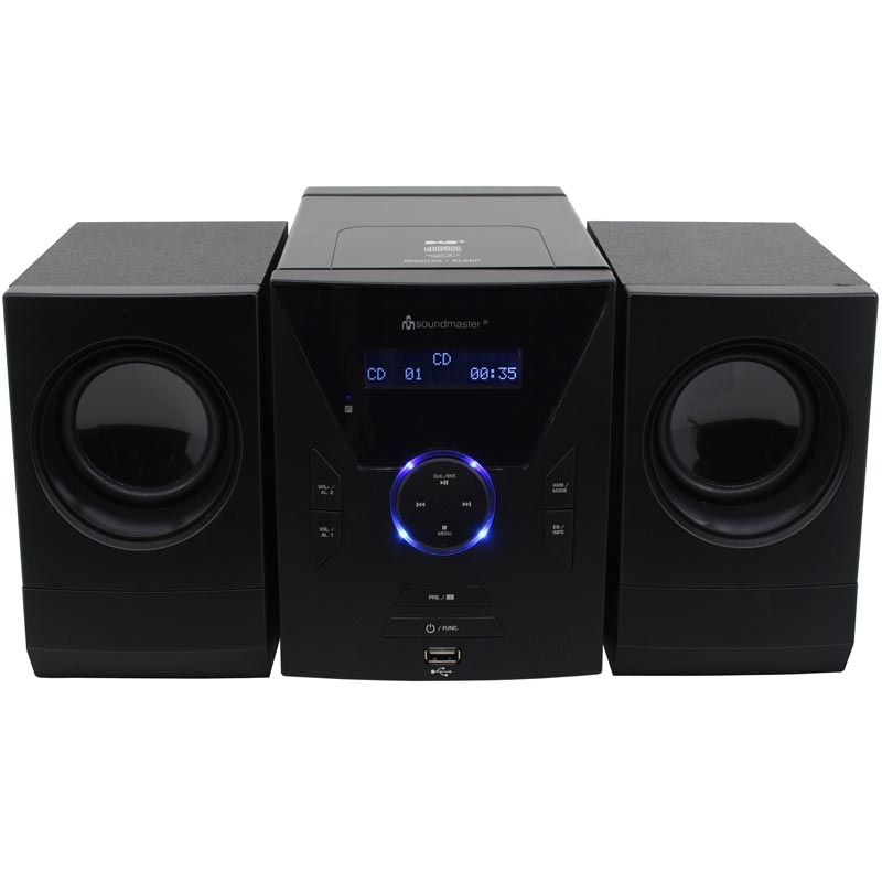 Soundmaster MCD400 Kompaktanlage, DAB+/UKW PLL Radio