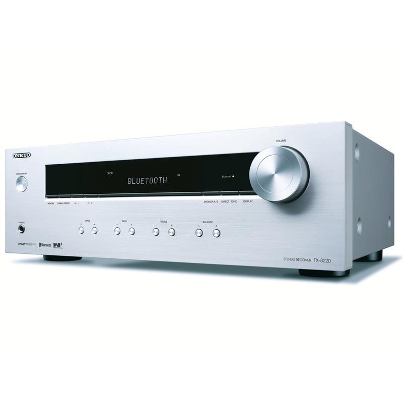 Onkyo TX-8220(S) Stereo Receiver silber