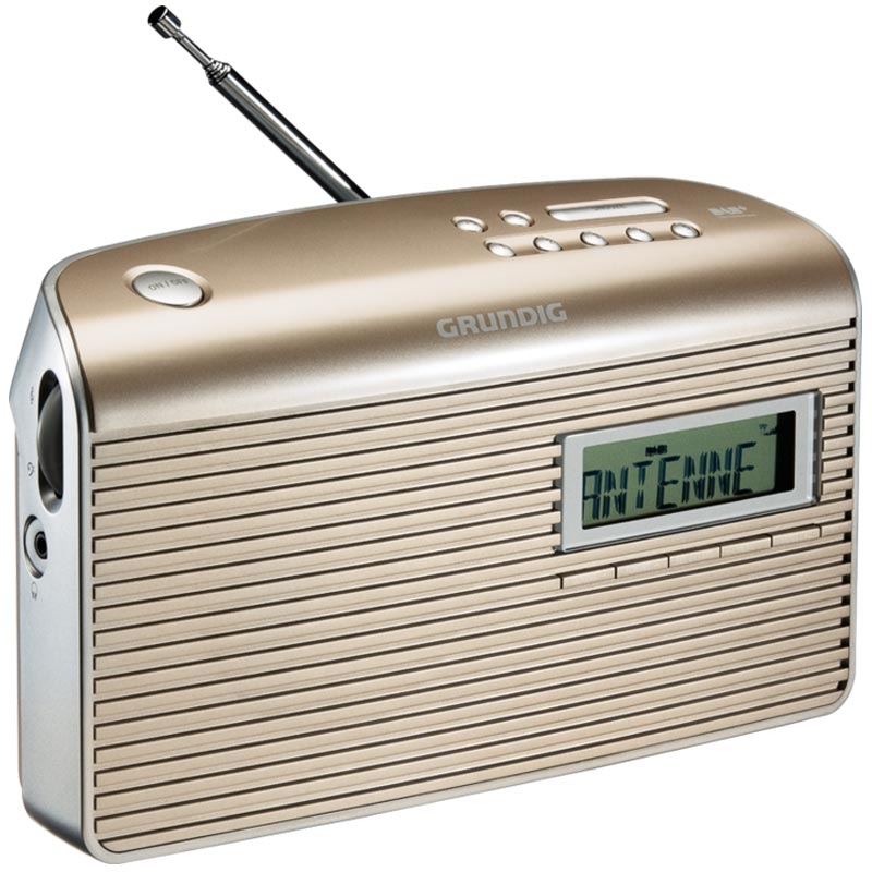 Grundig Music 7000 DAB+ Radio champagne/silber