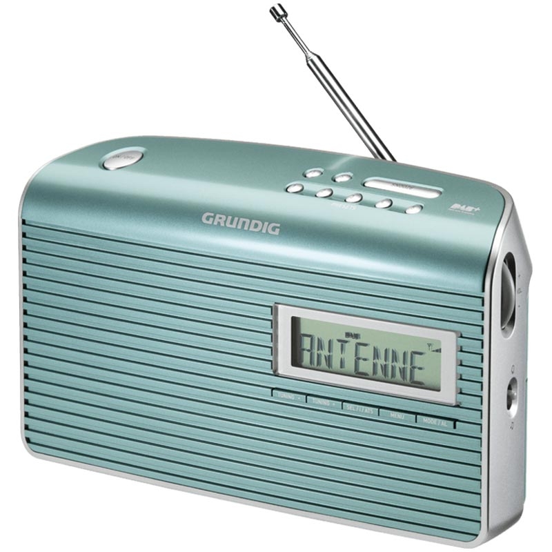 Grundig Music 7000 DAB+ Radio mint/silber