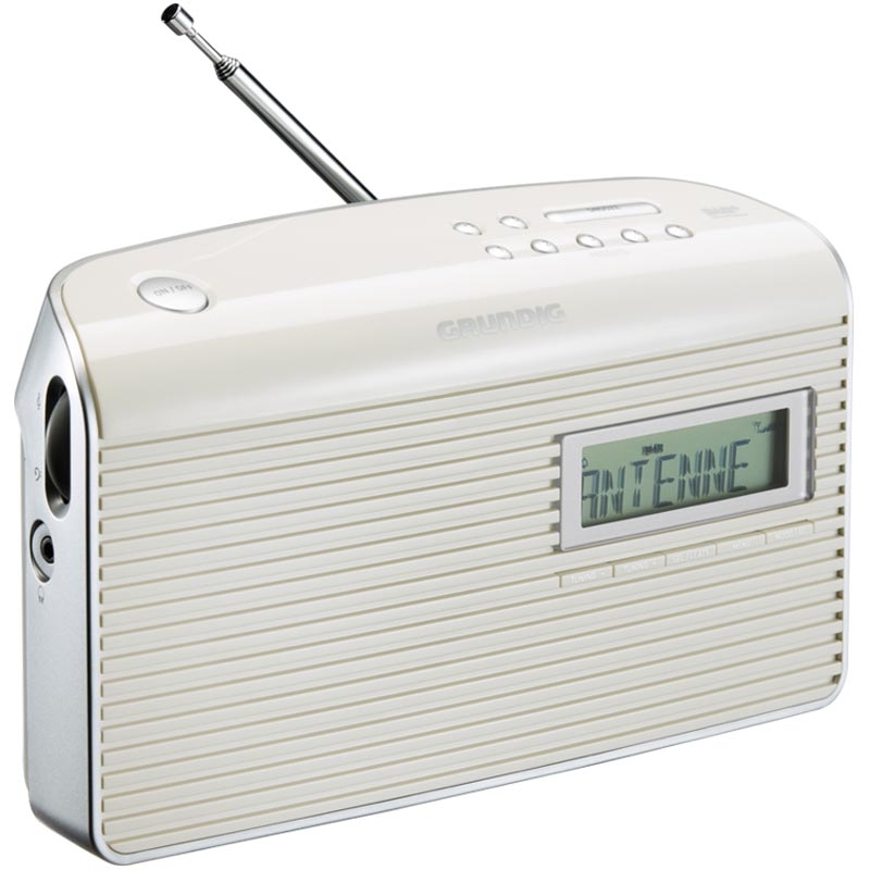 Grundig Music 7000 DAB+ Radio weiß/silber