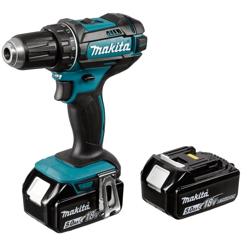 Makita DDF482RTJ 18V 2x BL1850B Akku-Bohrschrauber