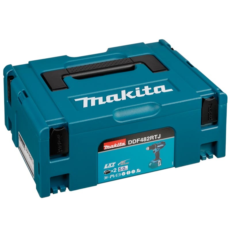 Makita DDF482RTJ 18V 2x BL1850B Akku-Bohrschrauber