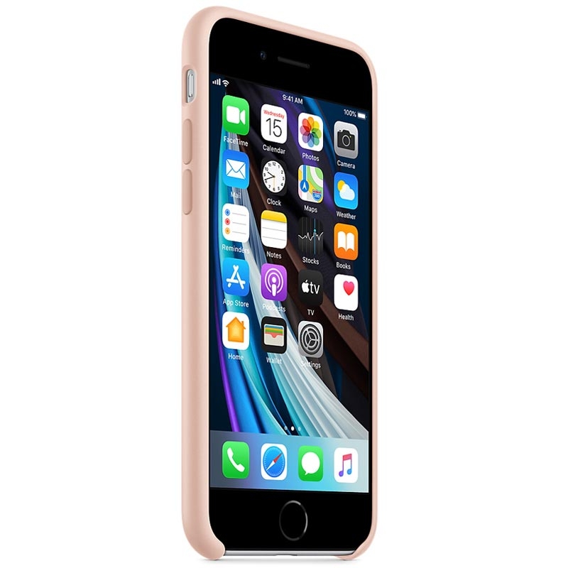 Apple iPhone SE silicone Case MXYK2ZM/A pink sand